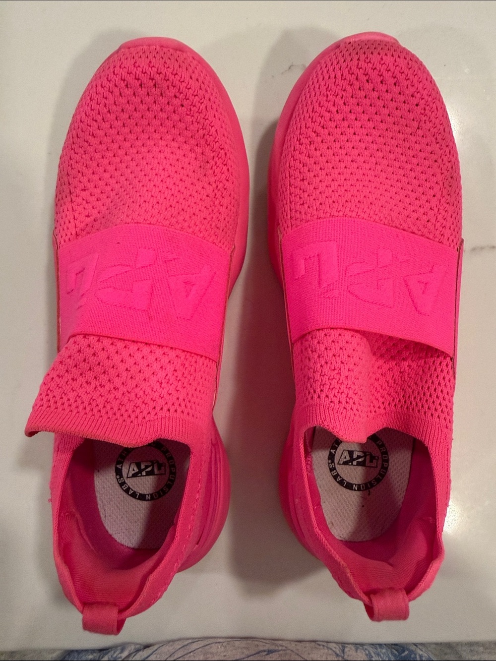 APL Slip-On Sneakers in Hot Pink